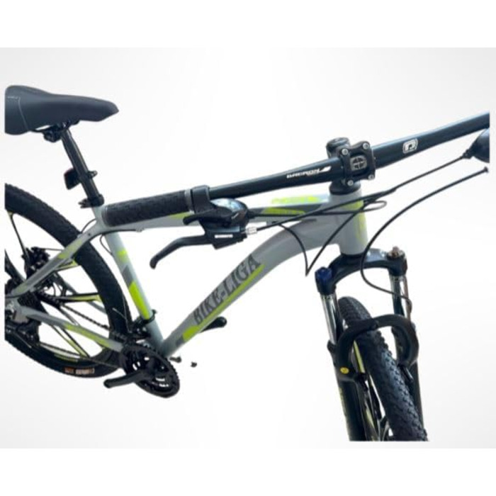 Гірський велосипед MTB Hardtail ALU Bike, 21 швидкість, Zoom 23 Cross (містично-сірий, 18), 27,5