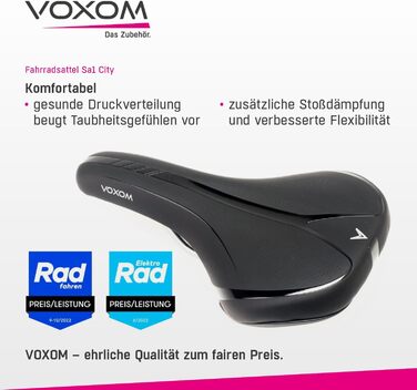 Сідло Voxom Sa1, чорне, One Size