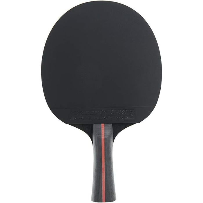 Ракетка Dunlop Blackstorm для настільного тенісу, чорна, ITTF, для початківців