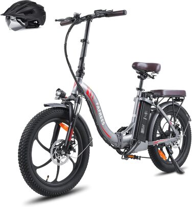 Складаний велосипед Fafrees F20 PRO E-Bike 36V 18AH 250Вт Shimano 7S