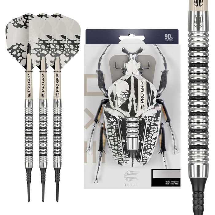 Набір наконечників Target Darts EXO 90 Tungsten піксельні (20 г)