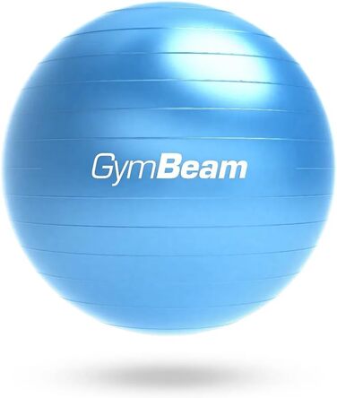 М'яч для вправ GymBeam 85 см з насосом синій