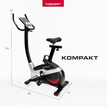 Ергометр Christopeit Sport AX 3000 - еліптичний тренажер, 24 ступені, магнітне гальмо