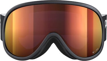 Унісекс Retina Mid Ski Goggles One size урановий чорний/частково сонячно-помаранчевий