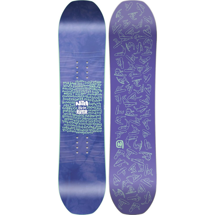 Сноуборди Ripper Kids 23 All Mountain Freestyle Twin Board (086, Multicolor)