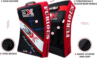 Pro Choice MMA Kick Shield Muai-Thai Pad, 3 шт., Для єдиноборств