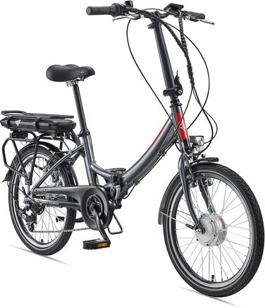 Велосипед складаний TELEFUNKEN E-Bike, Shimano, 250 Вт, 36 В, LED, 20