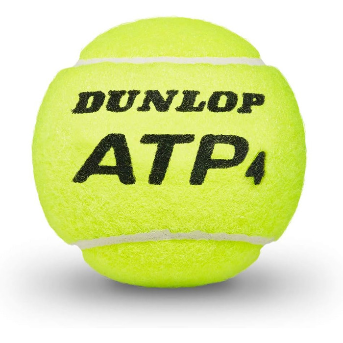 Тенісні м'ячі Dunlop ATP, кейс, офіційні, жовті