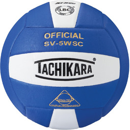 Волейбольний м'яч Tachikara Sensi-Tec SV-5WSC, композитний, синьо-білий
