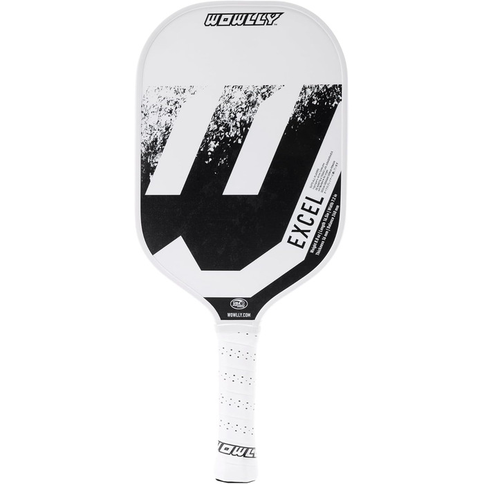 Ракетка для піклболу WOWLLY Graphite Pickleball SX5 Honeycomb, Comfort Grip, схвалено USAPA