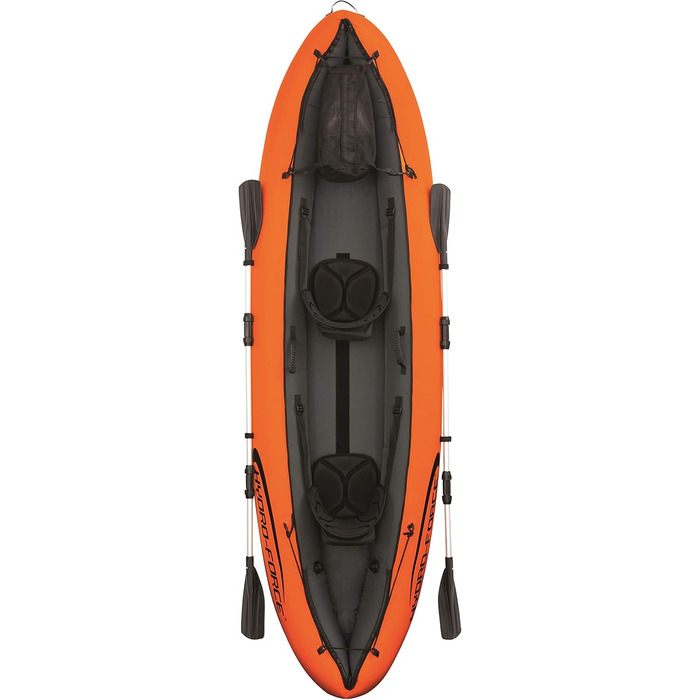 Надувний каяк Bestway Hydro-Force Ventura для 2 осіб, 330x94x48 см, з веслом