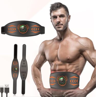 Тренажер для преса Zhailyn EMS Muscle Stimulator з EMS Belt Orange