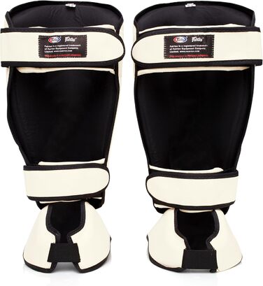 Захист гомілки та стопи Fairtex SP7 для Муай Тай, синтетична шкіра, для чоловіків, жінок і дітей, знімний, легкий, довговічний