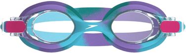 Дитячі плавальні окуляри Speedo, 3 шт., яскраві принти, багатоколірні (синій/фіолетовий, рожевий/чорний)