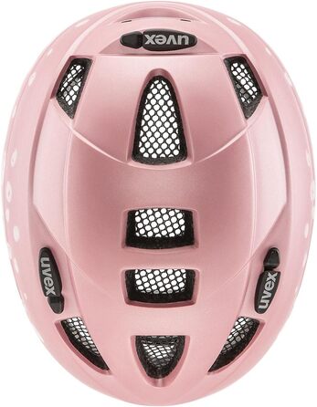 Дитячий велошолом uvex Kid 2 cc, легкий, регульований розмір, з можливістю встановлення LED-ліхтаря