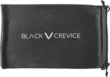 Гірськолижні окуляри для дорослих Black Crevice (унісекс) зі сферичними лінзами (стандартні, чорні/сині revo)