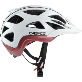 Велосипедний шолом Casco Active 2 для дорослих, розмір S (52-56 см), білий з рожевим, преміум якість