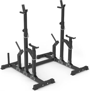 Універсальна стійка для штанги Marbo Sport MS-S104, регульована висота, з фіксацією, для спортзалу, два варіанти