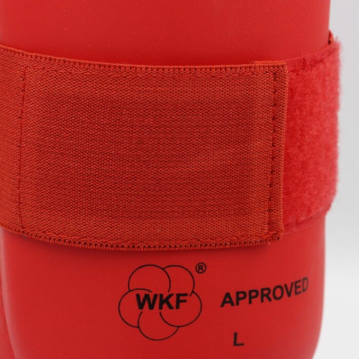 Захисні щитки для карате adidas WKF, знімний підйом стопи