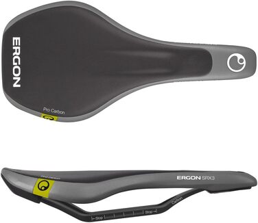 Сідло Ergon SRX3 Pro Cyclocross Carbon біле