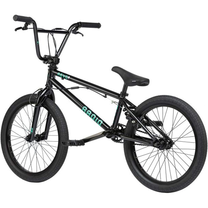 Радіо Revo Pro FS 20 дюймовий велосипед BMX Велосипед Фрістайл Велосипед 20 Початківець Стріт Парк Трюки Чорний