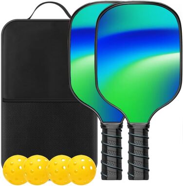 Лопатки Beue Pickleball, сертифікат USAPA, ергономічний стільниковий сердечник