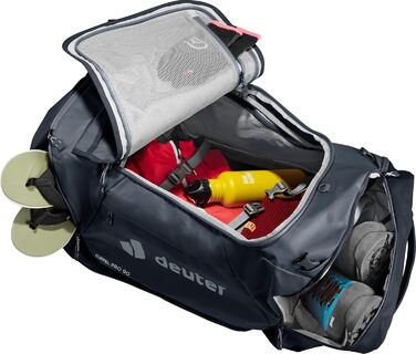 Сумка-баул Deuter Duffel Pro 90 л для дорослих, чорна