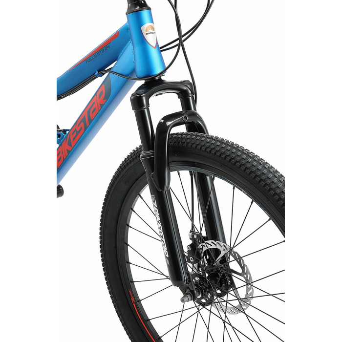 Велосипед дитячий BIKESTAR 21 Speed Shimano, 8+, 24