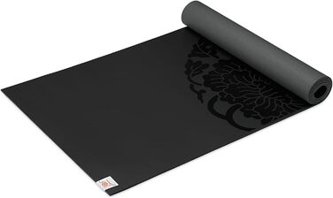 Килимок для йоги Gaiam Sol XL, 78'x26'x5мм, чорний, сухий хват