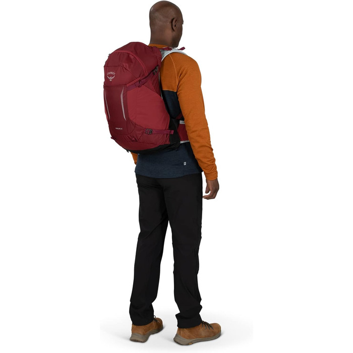 Рюкзак Osprey Hikelite 28 л Sangria Red S-M для туризму