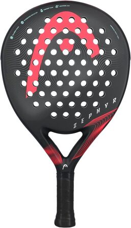 Ракетка HEAD Zephyr Padel One size Чорна/Рожева