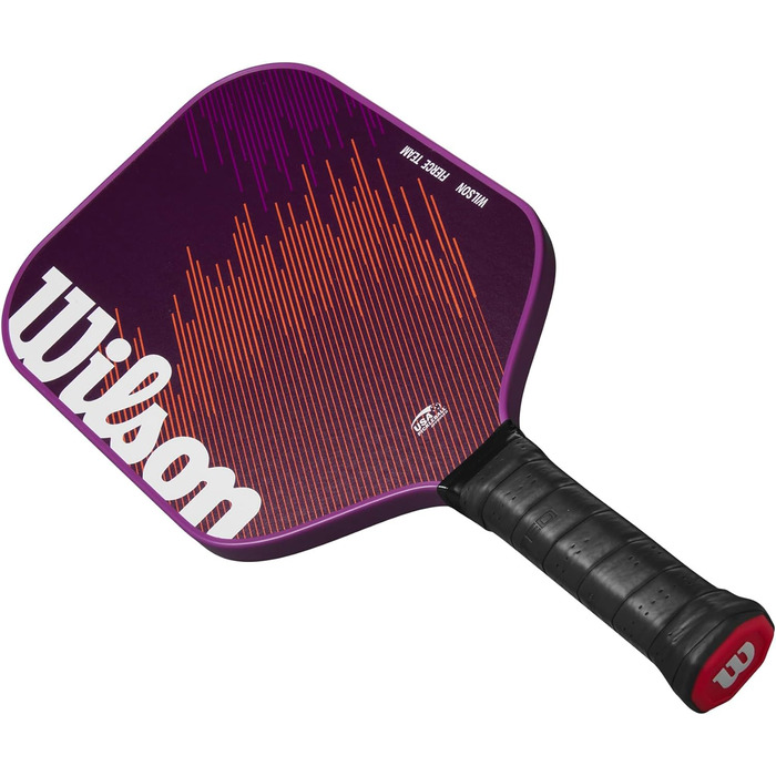 Весло для піклболу WILSON Fierce Series, 13 мм, розмір ручки 6,4 см (Fierce Team, фіолетовий)