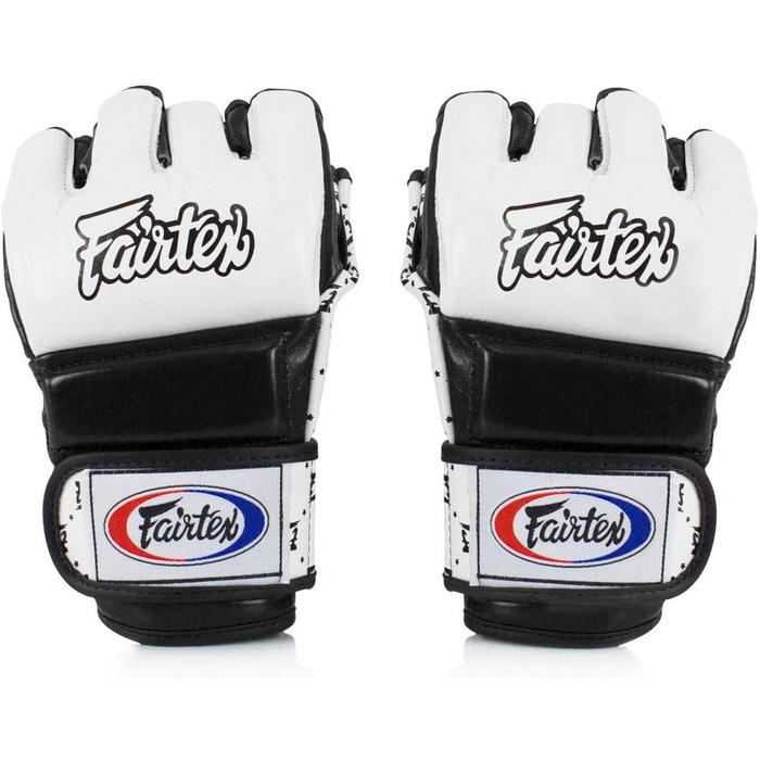 Рукавички Fairtex MMA FGV17, біло-чорні, XL