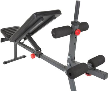 Лава Hammer Ab Bench Perform One Weight, антрацит/чорна, 160 x 32 x 119 см