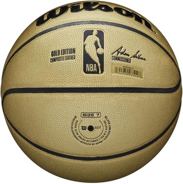 Баскетбольні м'ячі серії WILSON NBA Alliance Розмір 7 - 29.5 Gold Edition