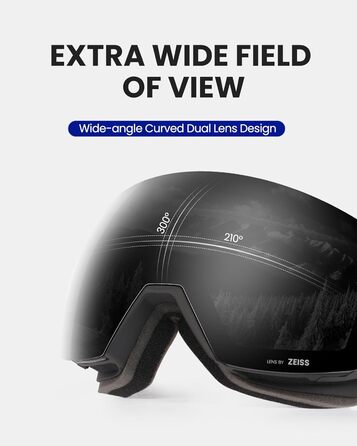 Окуляри OutdoorMaster Ultra від ZEISS, OTG, антизапотівають, магнітні