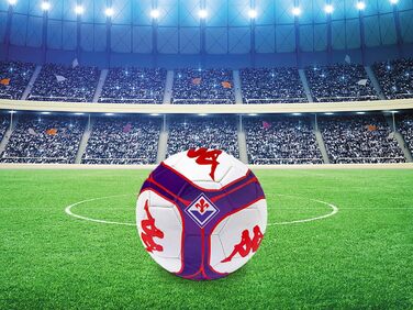 Офіційний футбольний м'яч Kappa Fiorentina, фіолетовий з червоним логотипом