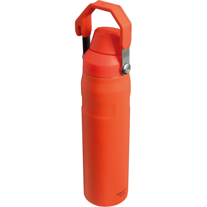 Термос-пляшка Stanley Iceflow Fast Flow 0.6 л, спортивна, тримає холод 10 годин, не протікає, BPA-free, для води, Tigerlily Plum, придатна для миття в посудомийній машині