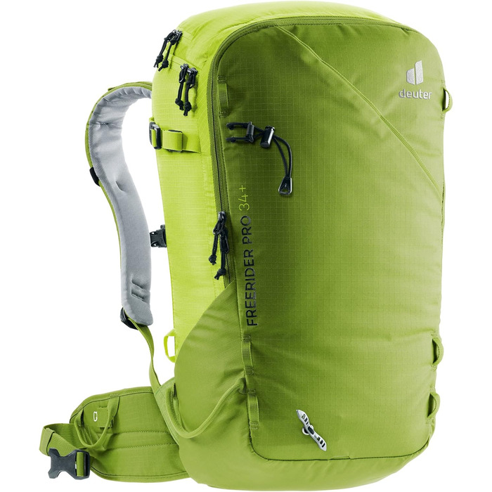 Рюкзак для лижного туризму deuter Unisex Freerider Pro 34 (3410 л, Moss-citrus)