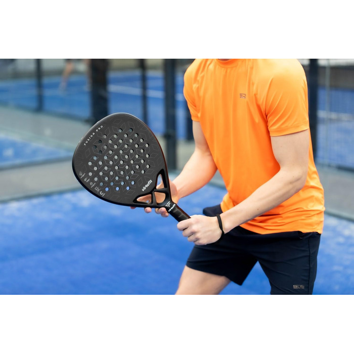 Ракетка VirtuFit Padel Fusion Pro (Чорний/Сріблястий)