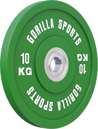 Накладки на бампер GORILLA SPORTS - 50мм, чавун, гума, 10 кг