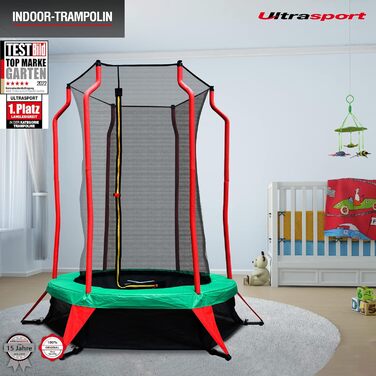 Батут Ultrasport Uni-Jump, Ø 183-460см, TV/GS, комплект дитячий