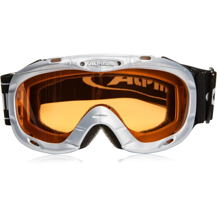 Дитячі гірськолижні окуляри ALPINA Ruby S Ski Goggles One Size Silver Slh (срібний слх)