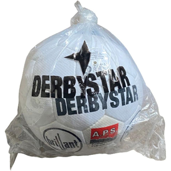 Професійний футбольний м'яч Derbystar Brilliant APS Retro, розмір 5, для змагань