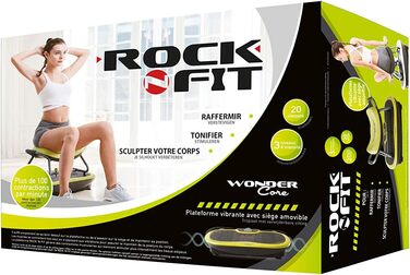 Віброплита WONDER CORE Rock N Fit з сидінням (з телевізора)