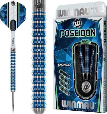 Набір дротиків WINMAU Poseidon сталевий наконечник 23г, 24г, 25г