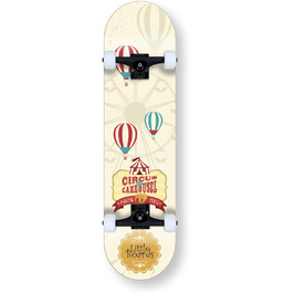 Скейтборд Little Boards, 7 шарів, ABEC 5, 6,5', цирковий дизайн