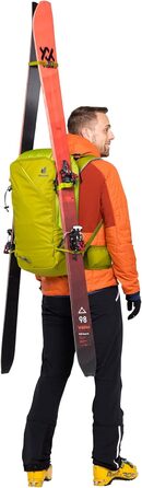 Рюкзак для лижного туризму deuter Unisex Freerider Pro 34 (3410 л, Moss-citrus)