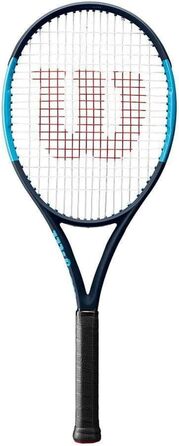 Ракетка Wilson Ultra 100L Чорний/Синій 4 1/8' світлий