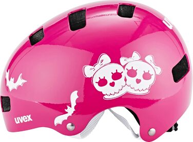 Дитячий велосипедний шолом Uvex Kid 3, рожевий (Scary Pink), 51-55 см